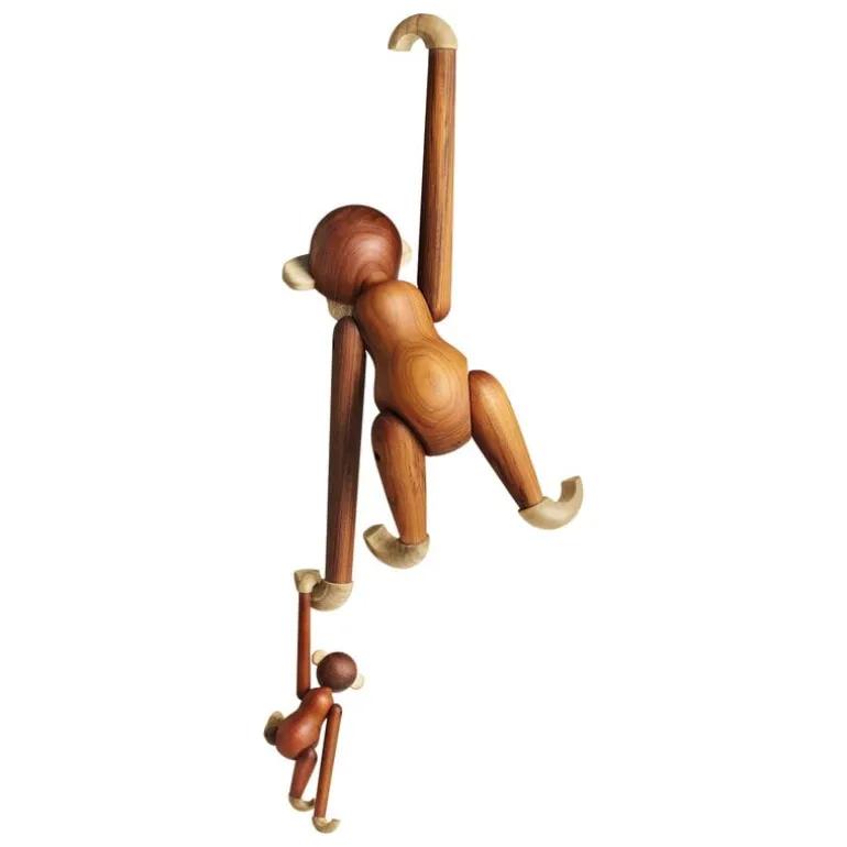 Kay Bojesen Denmark Wooden Monkey, large, teak