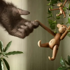 Kay Bojesen Denmark Wooden Monkey, large, teak