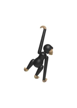 Kay Bojesen Denmark Wooden Monkey, mini, dark stained oak