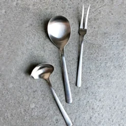 Kay Bojesen Grand Prix serving set, 3 pcs, polished stainless steel