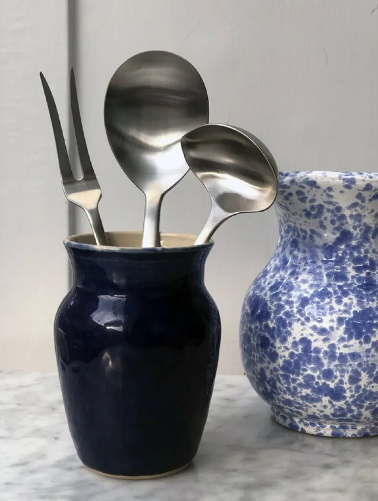 Kay Bojesen Grand Prix serving set, 3 pcs, polished stainless steel