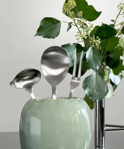 Kay Bojesen Grand Prix serving set, 3 pcs, polished stainless steel