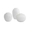 Kähler Hammershøi miniature vases, 3 pcs, white