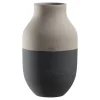 Kähler Omaggio Circulare vase, 31 cm, grey - anthracite