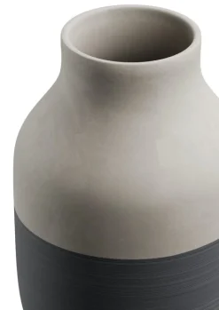 Kähler Omaggio Circulare vase, 31 cm, grey - anthracite