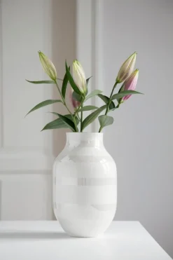 Kähler Omaggio vase, large, pearl