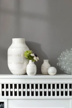 Kähler Omaggio vase, large, pearl