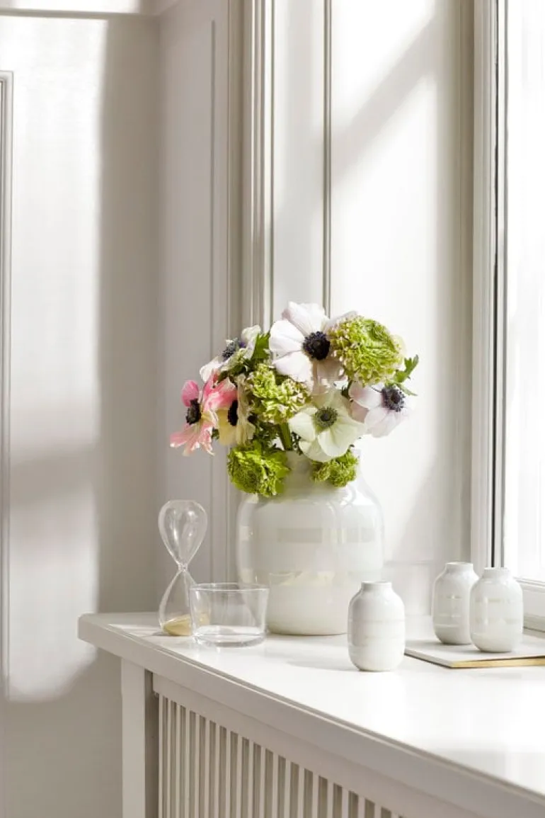 Kähler Omaggio vase, medium, pearl