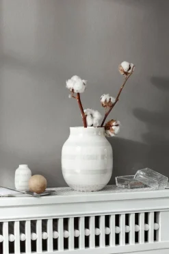 Kähler Omaggio vase, medium, pearl