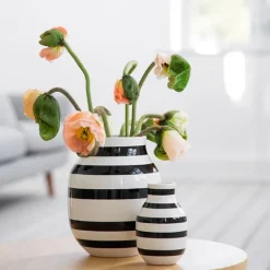 Kähler Omaggio vase, medium, black