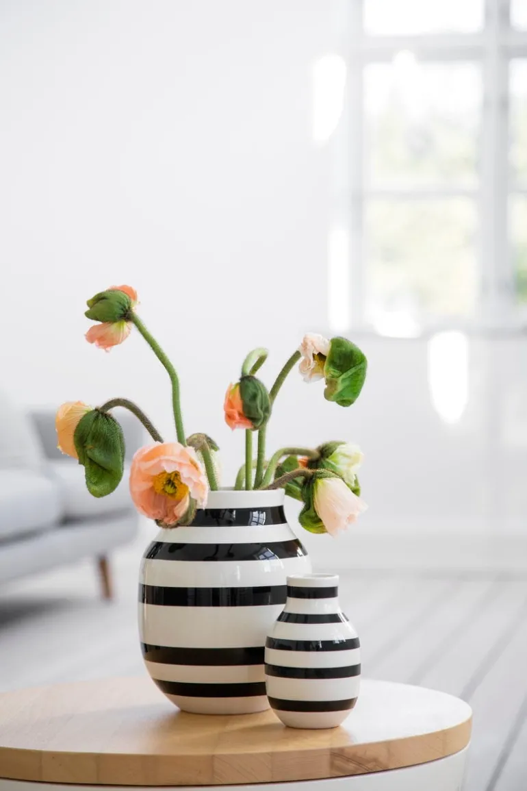 Kähler Omaggio vase, medium, black