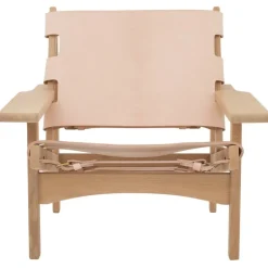 Klassik Studio Hunting Chair, oak - natural leather