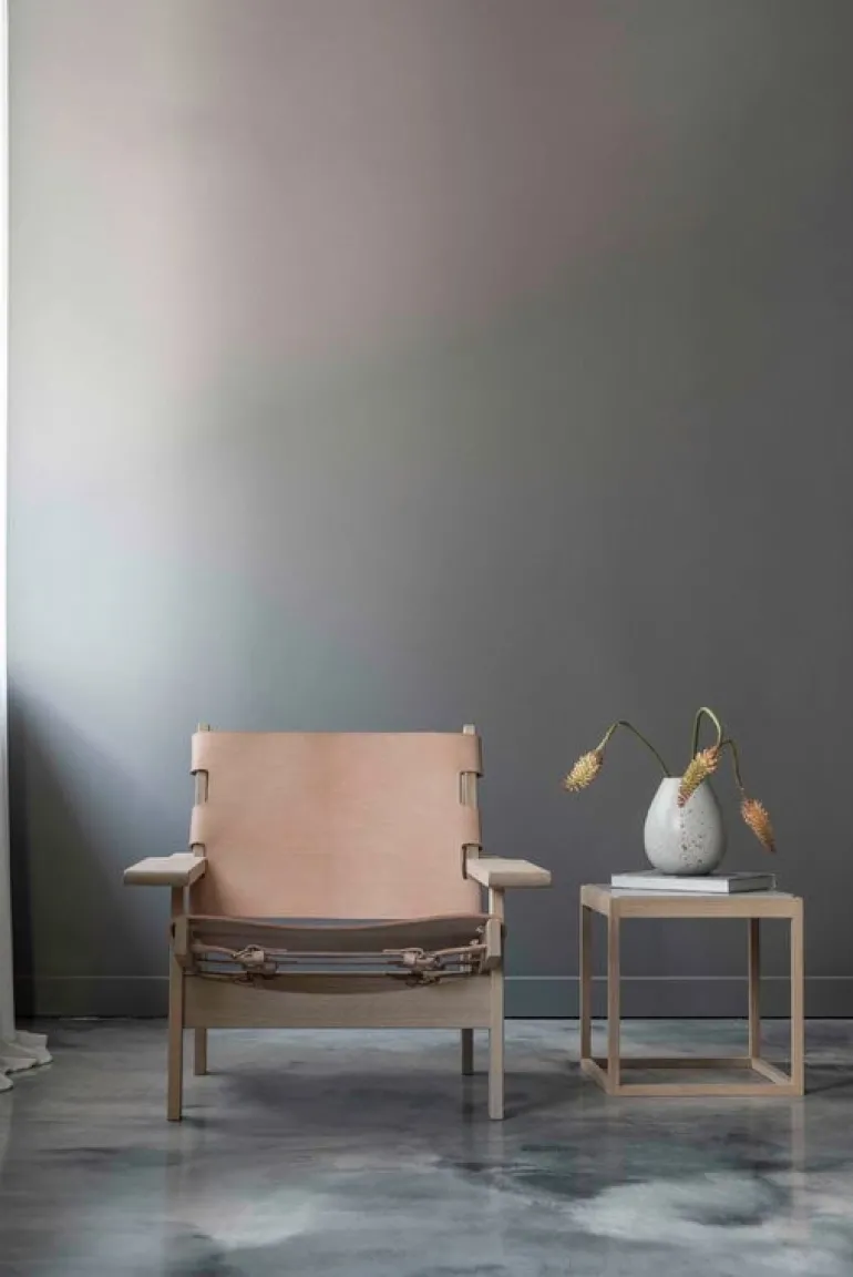 Klassik Studio Hunting Chair, oak - natural leather