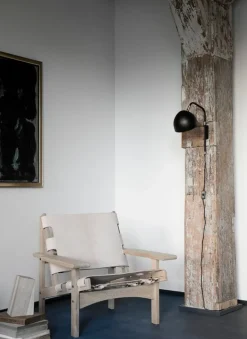 Klassik Studio Hunting Chair, oak - natural leather