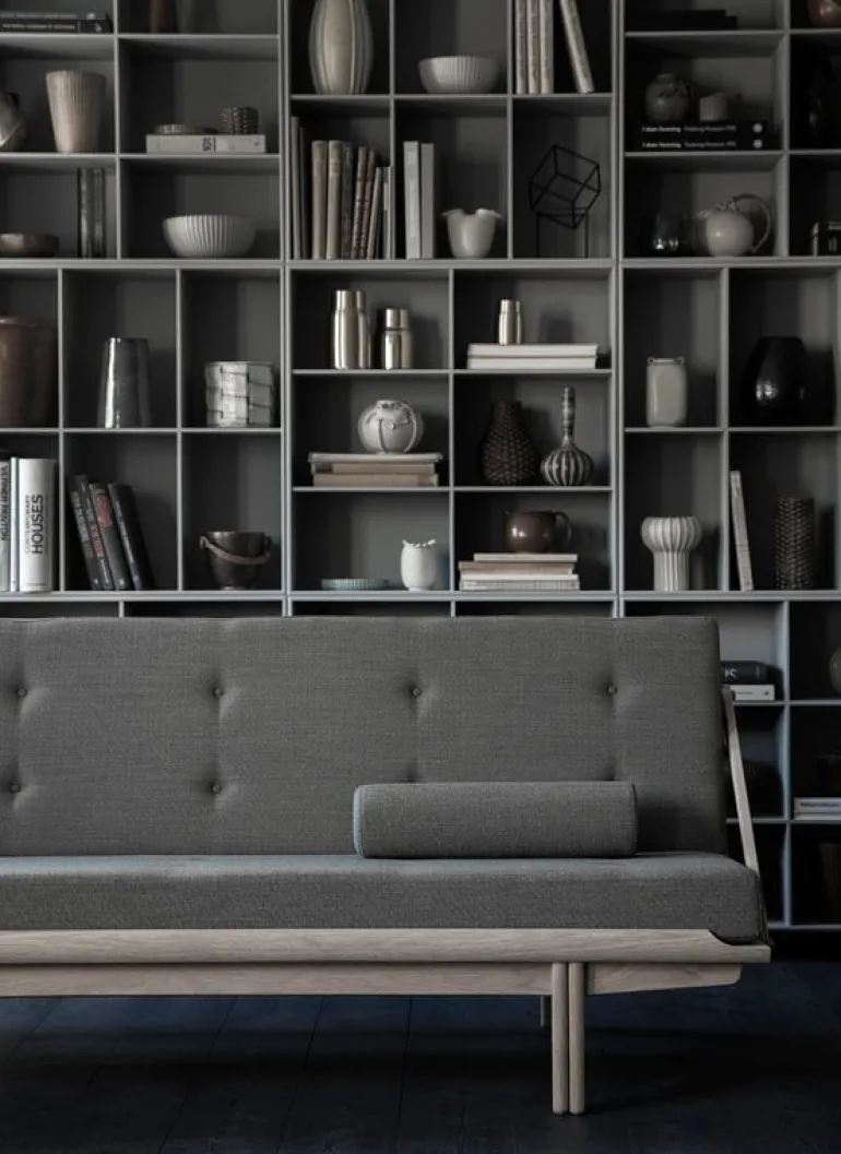 Klassik Studio PV Daybed, oak - grey