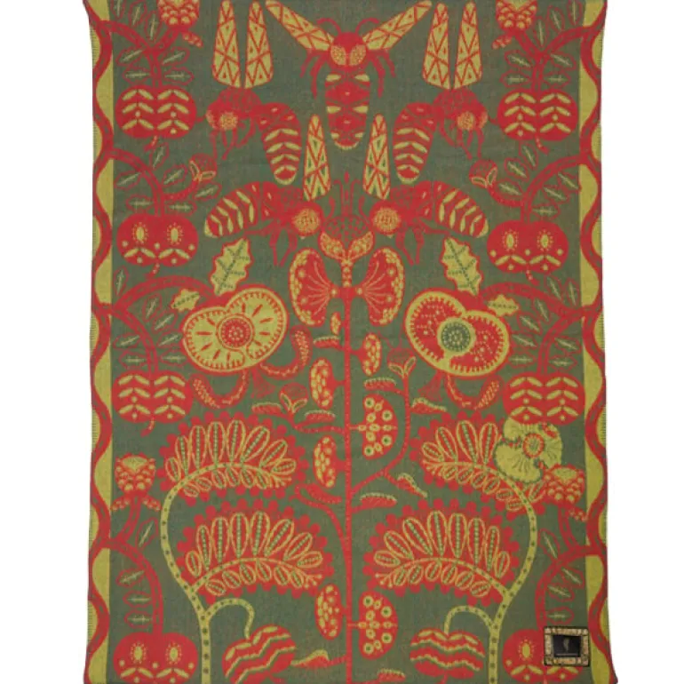 Klaus Haapaniemi & Co. Bees blanket, green