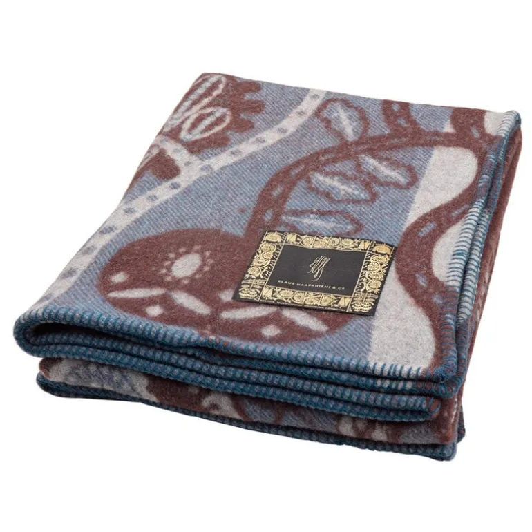 Klaus Haapaniemi & Co. Bees blanket, blue