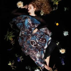 Klaus Haapaniemi & Co. Bees blanket, blue