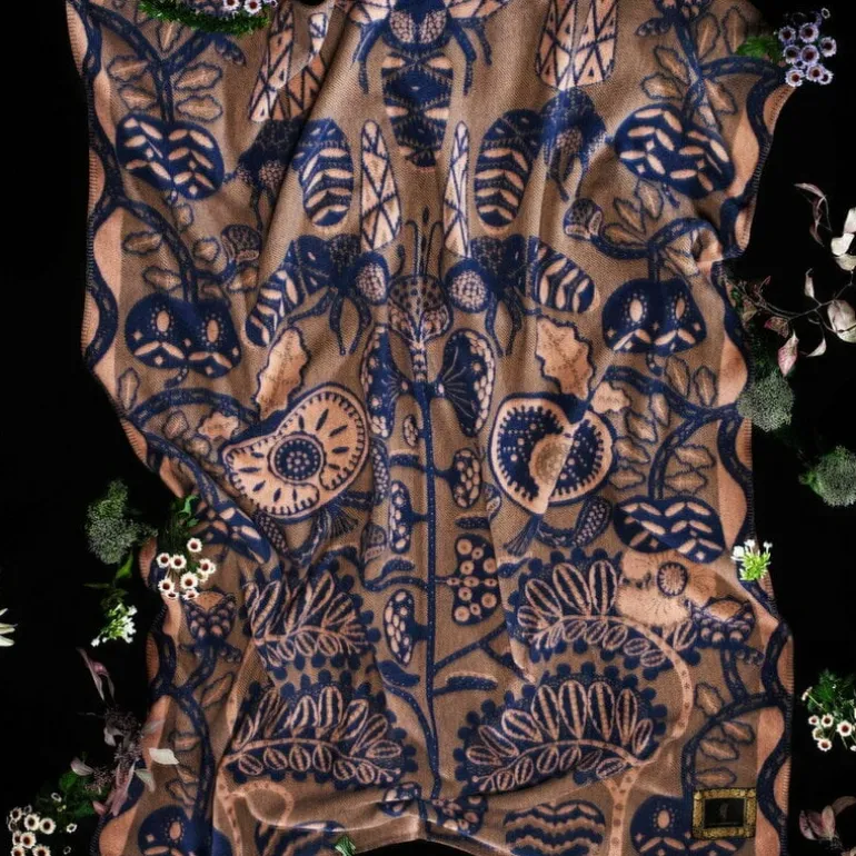 Klaus Haapaniemi & Co. Bees blanket, peach