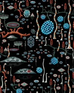 Klaus Haapaniemi & Co. Black Lake wallpaper, matt coated