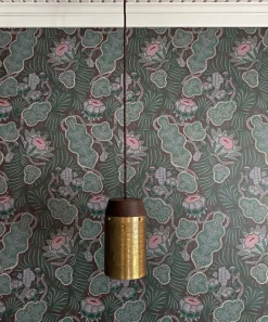 Klaus Haapaniemi & Co. Iceflower Brown wallpaper, uncoated