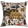 Klaus Haapaniemi & Co. Les Chats Norma cushion cover, linen