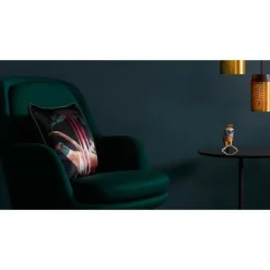 Klaus Haapaniemi & Co. Pheasants and Rhubarbs cushion cover, silk