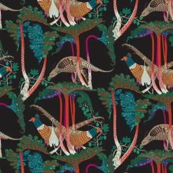 Klaus Haapaniemi & Co. Pheasants wallpaper, uncoated