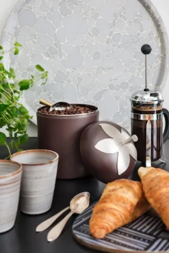 Klong Blad jar, large, brown