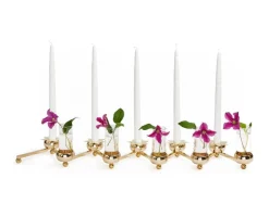 Klong Constella tealight holder, brass