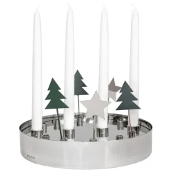 Klong Jubel Advent candleholder/vase, stainless steel