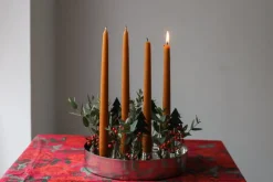Klong Jubel Advent candleholder/vase, stainless steel