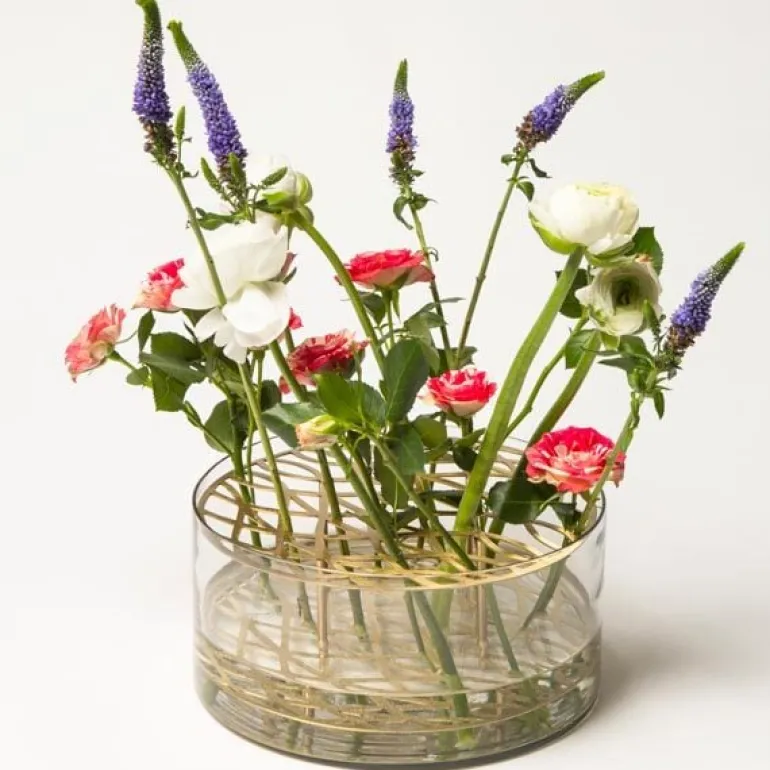 Klong Äng vase, large, brass