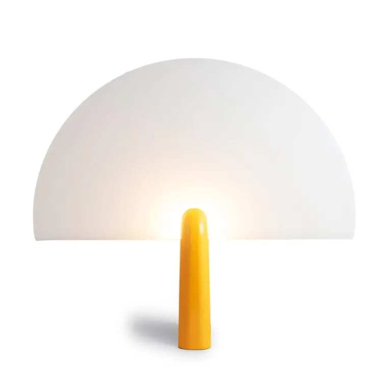 Klong Pavo table lamp, yellow