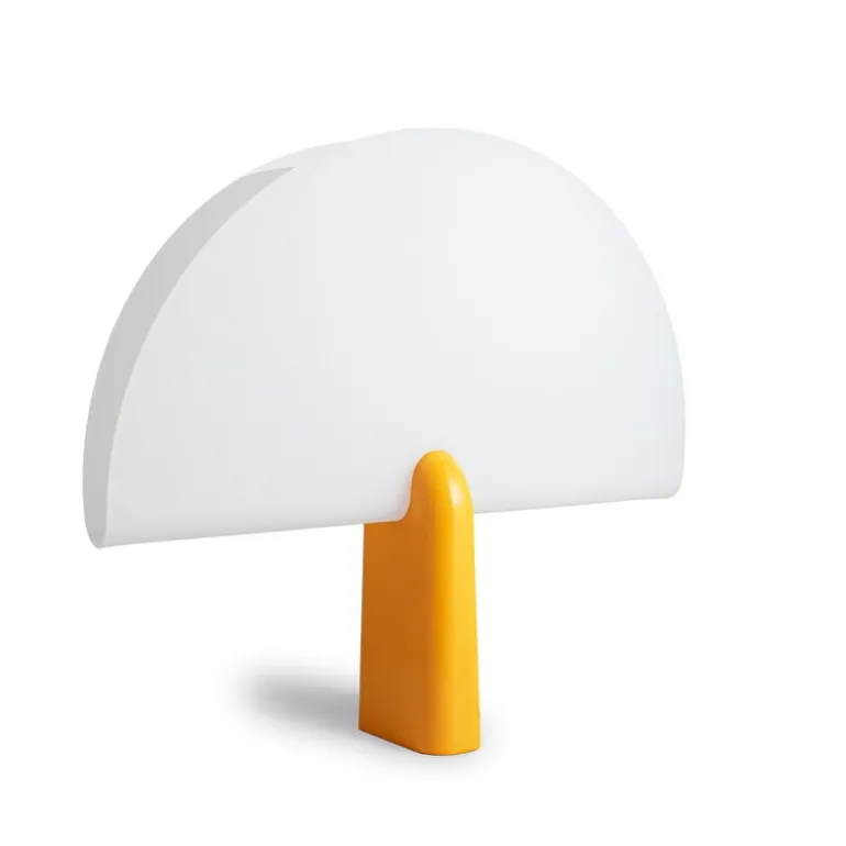 Klong Pavo table lamp, yellow