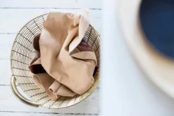 Korbo Bin 18 wire basket, brass