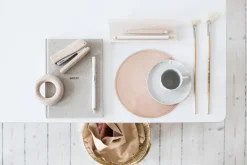 Korbo Bin 18 wire basket, brass