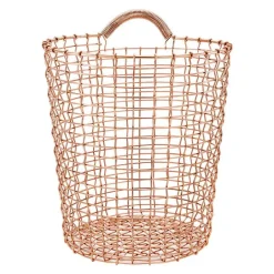 Korbo Bin 18 wire basket, copper