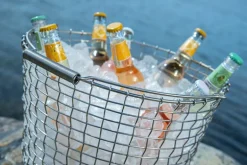 Korbo Bucket 24 wire basket, galvanized