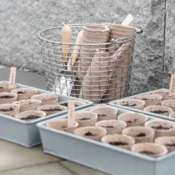 Korbo Bucket 16 wire basket, galvanized