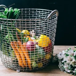 Korbo Classic 50 wire basket, galvanized