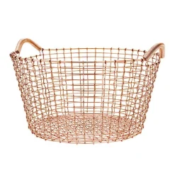 Korbo Classic 35 wire basket, copper