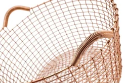 Korbo Classic 35 wire basket, copper