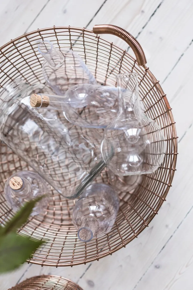 Korbo Classic 35 wire basket, copper