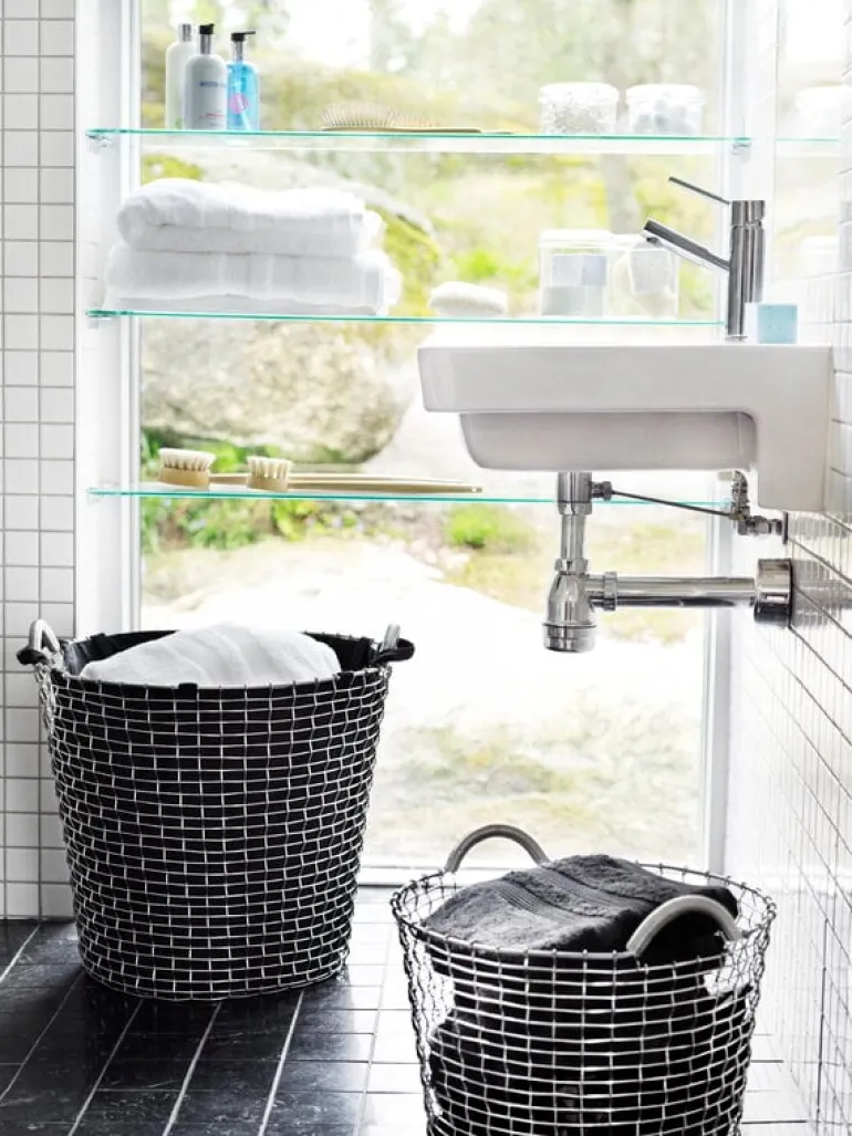 Korbo Classic 65 wire basket, galvanized