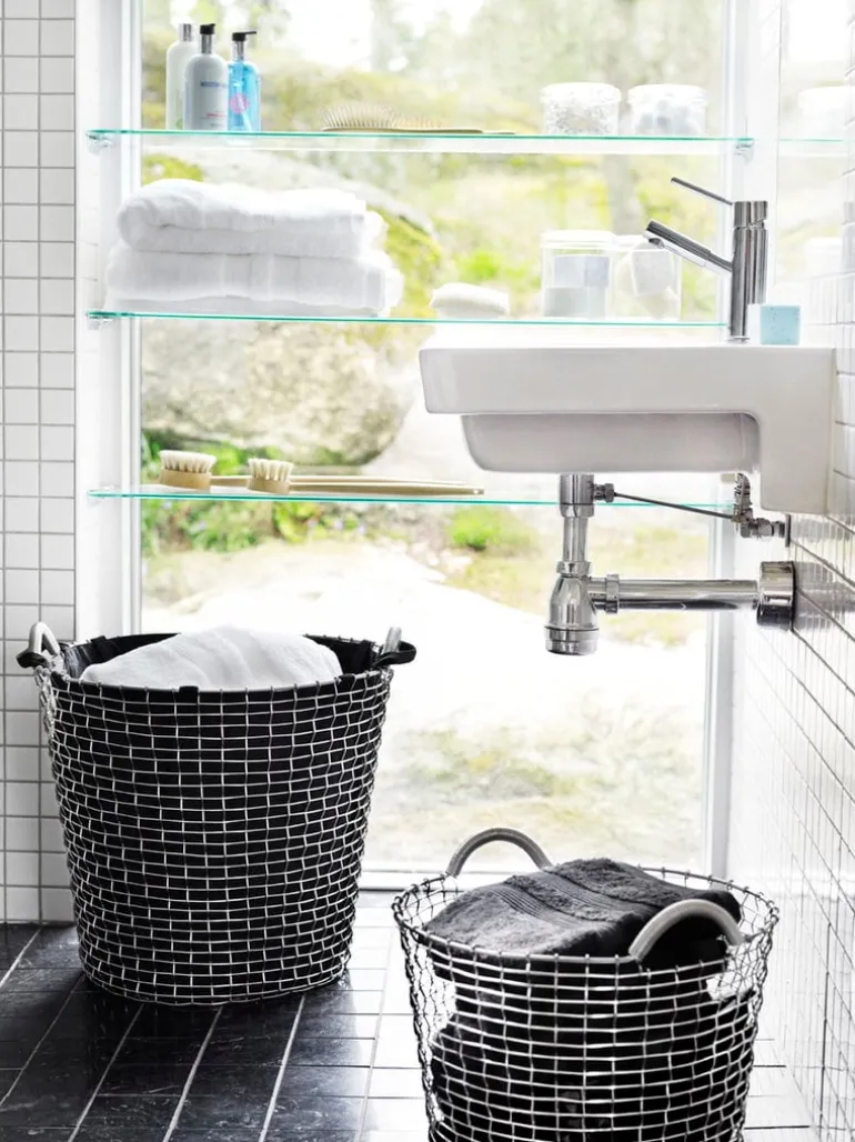 Korbo Classic 65 wire basket, galvanized