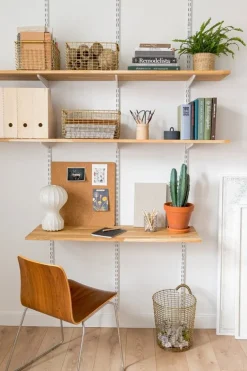 Korbo Rectangular 19 wire basket, brass