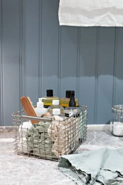 Korbo Rectangular 15 wire basket, galvanized