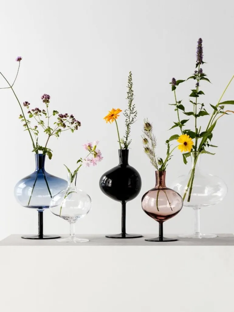 Kosta Boda Bod bottle, 230 mm, clear - cork