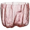Kosta Boda Crackle vase, 175 mm, pink